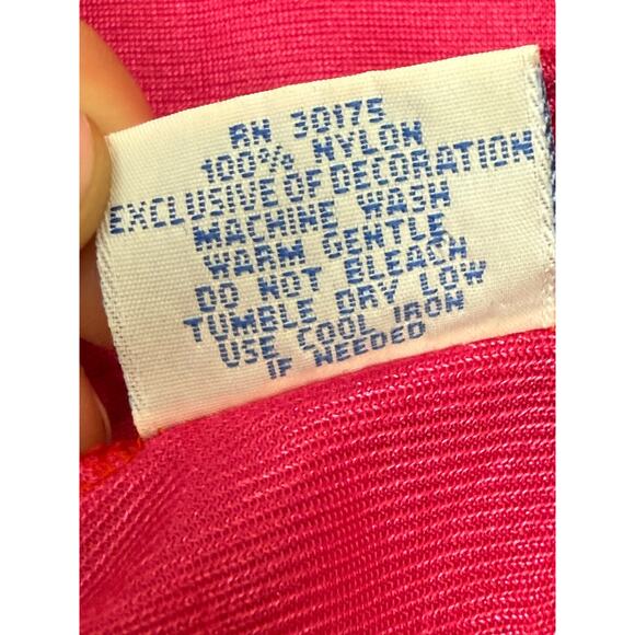 1960's JILL ANDREA NEW YORK hot pink toggle button babydoll - Picture 3 of 10